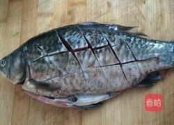 锡纸烤鱼。的做法图解3