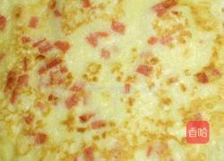 鸡蛋火腿饼的做法图解3