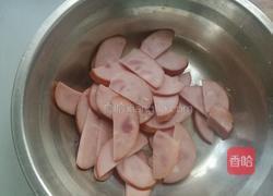 粉丝白菜烩火腿的做法图解1