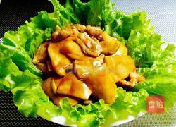 肉片炒鸡腿菇的做法图解7