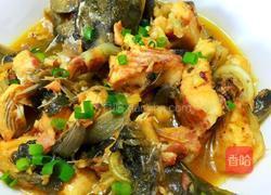 红烧鲟鱼的做法图解7