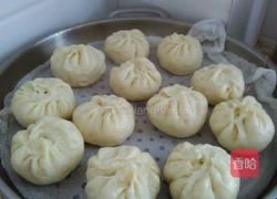 奶香豆沙包的做法图解11