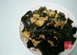 海带香菇炒五花肉的做法图解7
