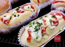 时尚妈妈教你做香葱芝士面包的做法图解10