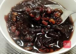 黑米红豆银耳粥的做法图解5