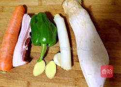 杏鲍菇炒五花肉的做法图解1