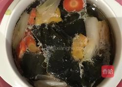 蔬菜海带鸡汤的做法图解3