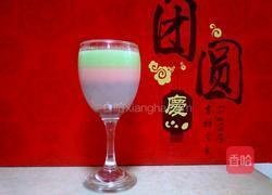 酒杯三色果冻的做法图解8