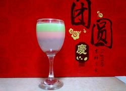 酒杯三色果冻