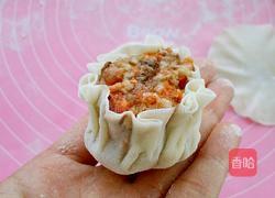 开口烧麦——香菇胡萝卜鲜肉馅的做法图解16
