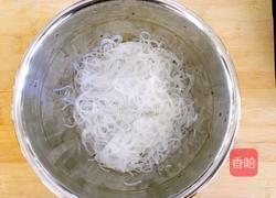 椒油粉丝油菜的做法图解2