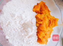 南瓜芝麻卷的做法图解3