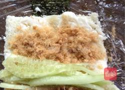 海苔土司卷的做法图解3