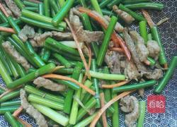 蒜薹滑肉丝的做法图解7