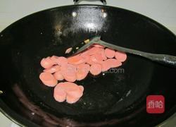 小炒火腿的做法图解3