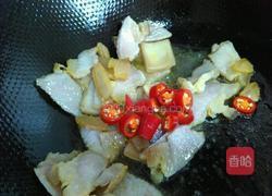 大白菜炒咸肉的做法图解5
