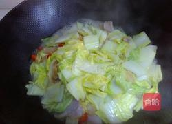 大白菜炒咸肉的做法图解7