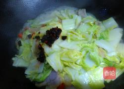 大白菜炒咸肉的做法图解8