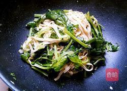 菠菜炒千张的做法图解6