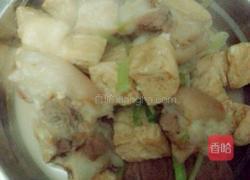 豆腐干烧猪蹄的做法图解5