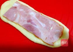 培根面包卷的做法图解6