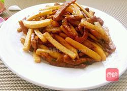 杏鲍菇炒肉丝的做法图解10