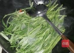 素炒空心菜的做法图解4