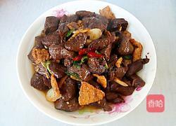 红烧鸭血的做法图解8