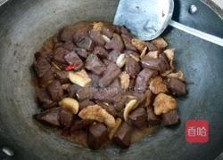 红烧鸭血的做法图解6