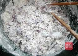 紫薯玫瑰花馒头的做法图解6