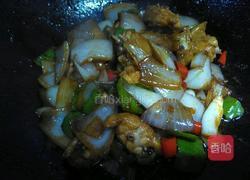 洋葱炒翅中的做法图解11