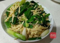 大蒜炒豆皮的做法图解11