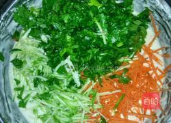 蔬菜煎饼的做法图解3