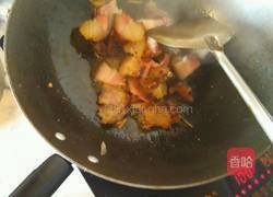 腊肉炒韭菜的做法图解2