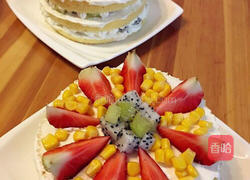 水果裸蛋糕的做法图解8