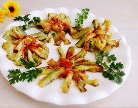 菊花茄子[图]