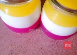 三色果冻布丁的做法图解19