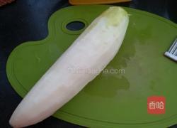 甜辣萝卜条的做法图解1