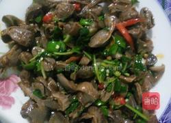 凉拌鸡胗子。的做法图解4