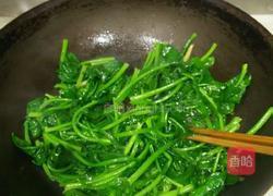 素炒菠菜的做法图解7
