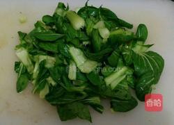 家常版～香菇油菜的做法图解2