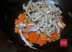 萝卜花炒里脊丝的做法图解8