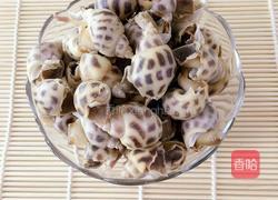 白灼花螺的做法图解5