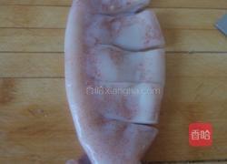 孜然鱿鱼的做法图解4