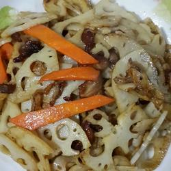 肉炒莲藕的做法[图]