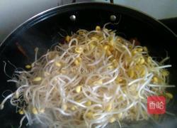 黄豆芽烧肉的做法图解4