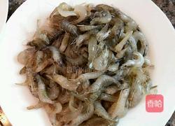 菜心炒河虾的做法图解2