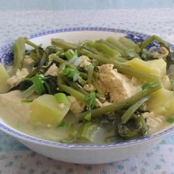 雪里蕻炖豆腐