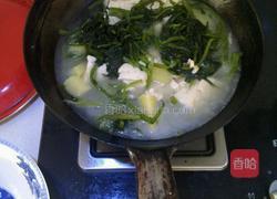 雪里蕻炖豆腐的做法图解4