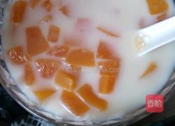 木瓜牛奶的做法图解3